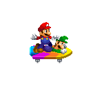 Jet-Board Bash - Mario & Luigi: Dream Team
