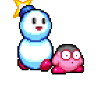 Bomb + Snow Ability (Kirby Super Star Ultra-Style) - Kirby Customs