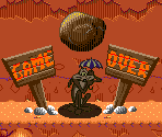 Continue / Game Over Scenes - Desert Demolition Starring Road Runner & Wile E. Coyote