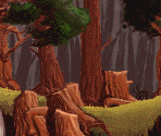 Nokani Forest 1 - Zelda: The Wand of Gamelon