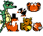 Enemies & Bosses - Bio Miracle: Bokutte Upa (JPN)