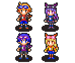 Koh/Sayo/Playable Characters - Digimon World: Dusk / Dawn