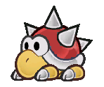 Spiny - Super Paper Mario