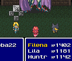 Playable Characters (Battle) - Eternal Filena (JPN)