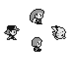 Characters (Overworld) - Pokémon Yellow