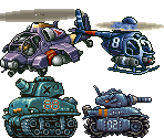 Vehicles from the Future - Metal Slug 7 / Metal Slug XX