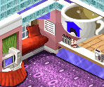 Café Z-Bach - The Urbz: Sims in the City