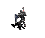 Warrior in Heavy Armor with Mace & Shield - Diablo / Diablo: Hellfire