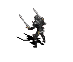 Warrior in Heavy Armor with Two Swords - Diablo / Diablo: Hellfire