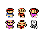 Characters - Mother: 25th Anniversary Edition (Hack)