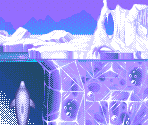 Ice Zone Surface - Ecco the Dolphin