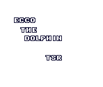 Small Font - Ecco the Dolphin