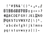 Debug Font - The Legend of Zelda: Majora's Mask 3D