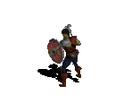 Warrior in Light Armor with Mace & Shield - Diablo / Diablo: Hellfire