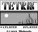 Title Screen - Tetris