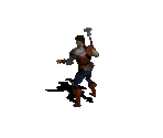 Warrior in Light Armor with Mace - Diablo / Diablo: Hellfire