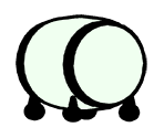 Black and White - Taiko no Tatsujin: Don to Katsu no Jikuu Daibouken (JPN)