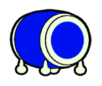 Blue - Taiko no Tatsujin: Don to Katsu no Jikuu Daibouken (JPN)
