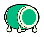 Blue-Green - Taiko no Tatsujin: Don to Katsu no Jikuu Daibouken (JPN)