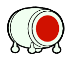 Japanese Flag - Taiko no Tatsujin: Don to Katsu no Jikuu Daibouken (JPN)