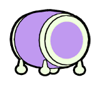 Pastel Purple - Taiko no Tatsujin: Don to Katsu no Jikuu Daibouken (JPN)