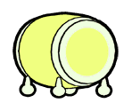 Pastel Yellow - Taiko no Tatsujin: Don to Katsu no Jikuu Daibouken (JPN)