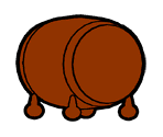 Pure Brown - Taiko no Tatsujin: Don to Katsu no Jikuu Daibouken (JPN)