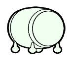 Pure White - Taiko no Tatsujin: Don to Katsu no Jikuu Daibouken (JPN)