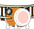 Airplane - Taiko no Tatsujin: Don to Katsu no Jikuu Daibouken (JPN)
