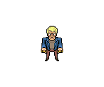 Mega Blonde Guy - Regular Show: Mordecai and Rigby in 8-Bit Land