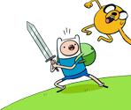 Title Screen - Adventure Time: Hey Ice King! Why'd You Steal Our Garbage?!
