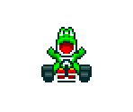 Yoshi (JPN) - Super Mario Kart