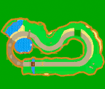 Track Minimaps - Diddy Kong Racing DS
