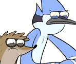 File Select - Regular Show: Mordecai and Rigby in 8-Bit Land