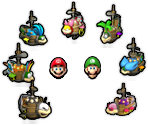 World Maps - Puzzle & Dragons: Super Mario Bros. Edition