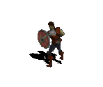 Warrior in Light Armor with Shield - Diablo / Diablo: Hellfire