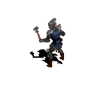 Warrior in Medium Armor with Two Maces - Diablo / Diablo: Hellfire