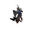 Warrior in Medium Armor with Sword & Shield - Diablo / Diablo: Hellfire