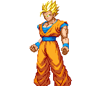 Young Adult Gohan (Super Saiyan) - Dragon Ball Z: Extreme Butōden