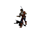Warrior in Light Armor with Sword - Diablo / Diablo: Hellfire