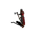 Sorcerer in Heavy Armor with Axe - Diablo / Diablo: Hellfire