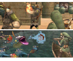 Stage Banners - Link's Crossbow Training
