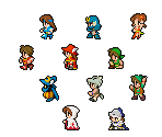 Jobs Characters - Pictlogica Final Fantasy