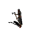 Sorcerer in Medium Armor with Axe - Diablo / Diablo: Hellfire