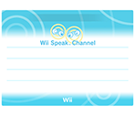 Wii Message Board Images - Wii Speak Channel