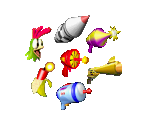 Gun Icons - Earthworm Jim 3D