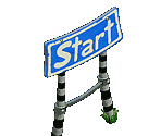 Marathon Signs - Zombie Island