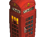 Phone Booth - Zombie Island