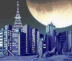 The City (Night) - Taiketsu! Ultra Hero