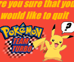 Pop-Up Messages - Pokémon Team Turbo